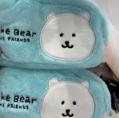 残り2点/【ふわふわポーチ】Jake Bear 自分ツッコミくま 化粧ポーチ