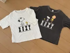ROXY スヌーピー Tシャツ 2枚セットのサムネイル