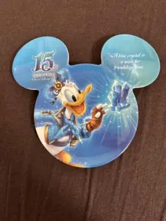ディズニーシー 15周年 ドナルドダック  プレート
