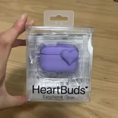 HeartBuds ワイヤレスイヤフォン　パープル　限定ケース付き