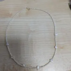 パールネックレス バロック