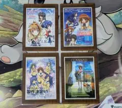 CLANNAD AIR Kanon 歴代ポスターカードコレクション京アニ 歴ポカ