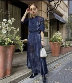 完売UNITED TOKYO フロッキーシアーシャツワンピース オケージョン