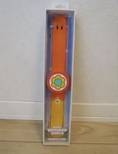 パワーアップバンド オレンジ 花モチーフ