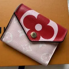 ✨希少✨ルイヴィトン　ポルトフォイユ　ゾエ　ジャイアントモノグラム　ピンク