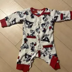 スヌーピー☆80センチ☆モコモコ☆ロンパースアウター
