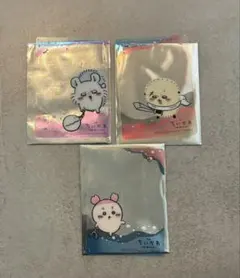 映画 ちいかわ プライズ クリアカード 古本屋 モモンガ カニ ラッコ