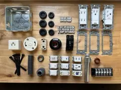ほぼ未使用品 第二種電気工事士試験材料 セット 電気材料セット 中古品
