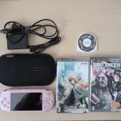 PSP（3000）本体 ソフト3個