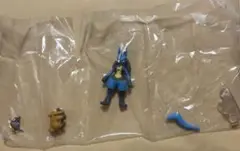 ポケモンスケールワールド　ルカリオ　ビッパ　ムックル　フィギュア