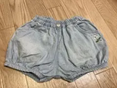 プチジャム　デニムかぼちゃパンツ　90 夏服　ズボン