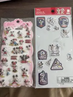 ぷくぷくシール ミッキー ミニー ディズニー