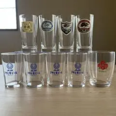 希少　昭和レトロ　グラス　アサヒ　マルエフ　キリンビール　ファアローゼス　激レア