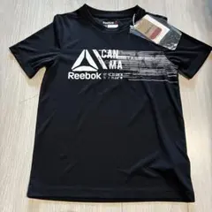 新品タグ付き　Reebok 半袖Tシャツ　黒　140のサムネイル