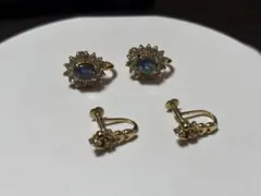 シルバーイヤリング　2セットまとめ