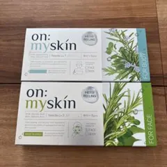 体用新品 on: myskin ハーブピーリング4ml x 8個　顔用x7個