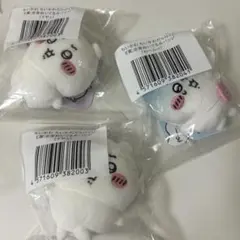 ちいかわ だらけくじ E賞 全身ぬいぐるみバッジ 3点セット