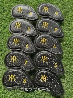 新品未使用海外モデル三浦 MIURA アイアンカバー両面刺繍モデル 