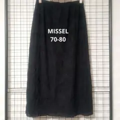 MISSELミゼール L　シワ加工柔らかスカートのサムネイル