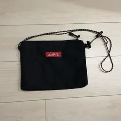 x-girl ブラック ショルダーバッグ