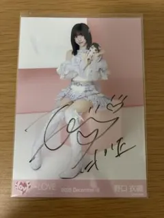 LOVE イコラブ 野口衣織 生写真 モーリーファンタジーコラボ 直筆
