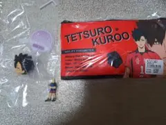 ハイキュー!!　黒尾鉄朗　2点セット　(ポーチ、ちびきゅんキャラ)