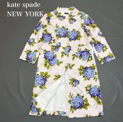 kate spade ケイトスペード 花柄 ローズ柄 スプリングコート S相当のサムネイル