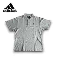 アディダス グレー ポロシャツ S 【古着】のサムネイル