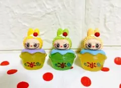 ラブブ　フィギュア　かき氷 光るフィギュア 3種セット 夜光フィギュア