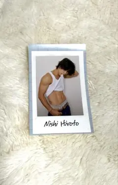 西洸人 INI 写真集 Viva la vita ビバラビ 特典 ステッカー