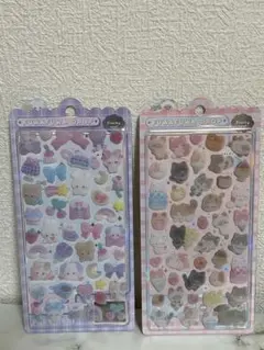 ふわふわドロップシール　クーリア　ボンボンドロップシール