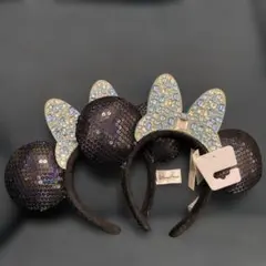 カリフォルニアディズニー　ミニーカチューシャ2個セット