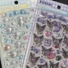 正規品⭐︎ボンボンドロップシール サンリオ クロミ シナモロールセット