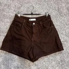 ブラウン ショートパンツ