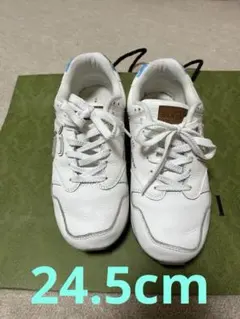 via SANGACIO カジュアルスニーカー 24.5 にゅ スニーカー 24.5 SANGACIO サンガッチョ にゅ〜ずスニーカー 24.5cm