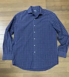 90s Polo by Ralph Lauren 長袖シャツ チェック柄 M