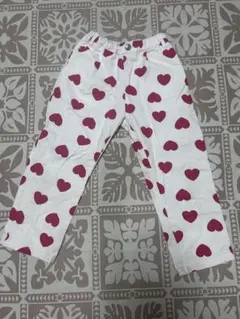 BREEZE シェフパンツ　女の子　ハート柄　120