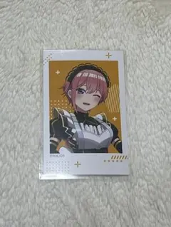 五等分の花嫁　チェキ風カード　一花