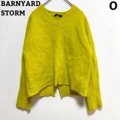 BARNYARD STORM 長袖ニット 黄緑 ライトグリーン O トップス