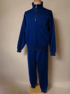 90s 当時物 デサント adidas トレフォイル 裏起毛 上下セットアップ