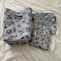 フジオ　鳥獣戯画　福袋　巾着　がま口　バッグ