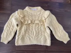 ZARA BABY イエロー ニット 92cm(18Month〜24Month)