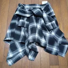 チェック柄ミニスカート