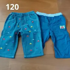 ミキハウス　ホットビスケッツ　120サイズ ハーフパンツ