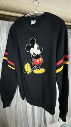 80.90s Disney ミッキーマウス　スウェット　USA製