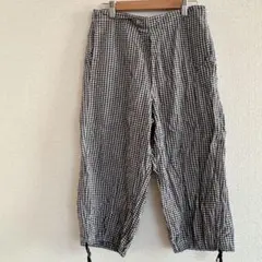 WHITE STAG ギンガムチェック カジュアルパンツ