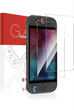 [Switch 2 モデル対応] ガラスフィルム 2枚入り