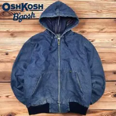 11M428◯ 80s OSHKOSH USA製 デニム アクティブパーカー M
