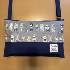 【訳あり】Rough sketch G お散歩バッグ　ショルダーティッシュケースのサムネイル