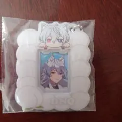 カラフルピーチどぬくグラデーションキーホルダー